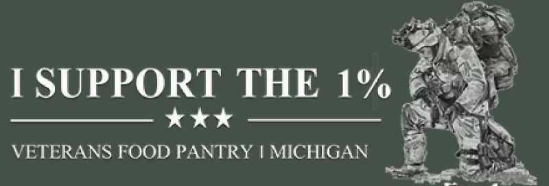  I Support the 1%, Veteran Food Pantry